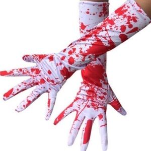 NEW Halloween costume cosplay blood like gloves
